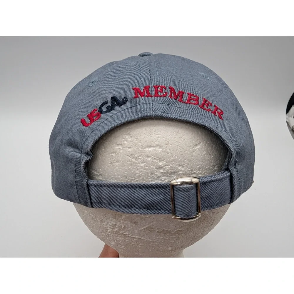 USGA 2010 U.S. Open Pebble Beach Golf Hat Gray Adjustable Member Cap